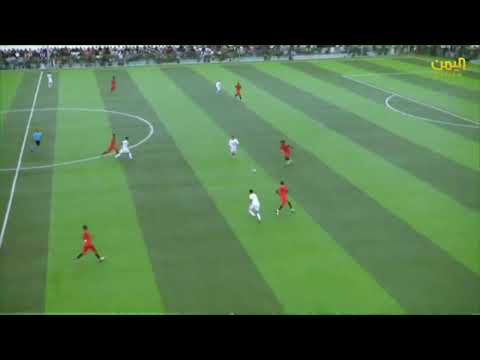 Gol Zakaria Taftoof Para el equipo Ahli Sana'a Contra Al-Oruba en el minuto 56
