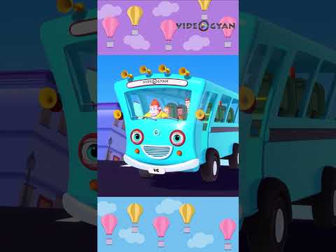 Wheels On The Bus Shorts Part 1 | Baby Ronnie Nursery Rhymes | #shorts #childrensongs