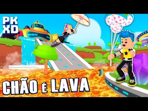 🔥 O CHÃO É LAVA na Nova ILHA da Atualização do PK XD