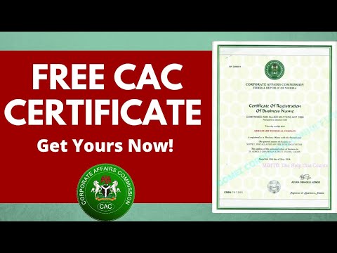 Free CAC business registration- Register your Business, Company for Free// SMEDAN and CAC