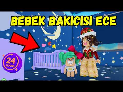 BÜTÜN GÜN BEBEK BAKICISI OLDUM💥AYŞEM ECE ARI💥ARIGİLLER🐝ROBLOX TWILIGHT DAYCARE