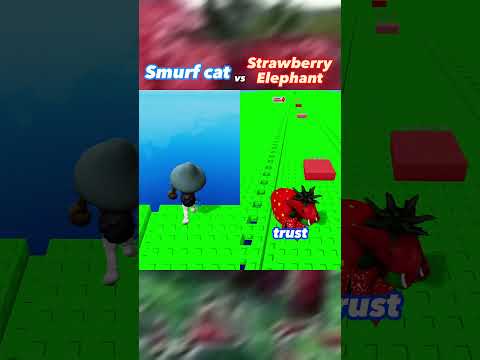 smurf cat vs strawberry elephant