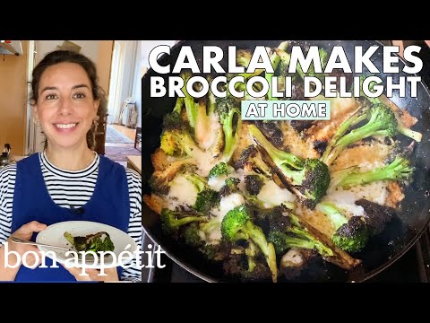 Carla Makes Cheesy Broccoli Delight | From the Home Kitchen | Bon Appétit