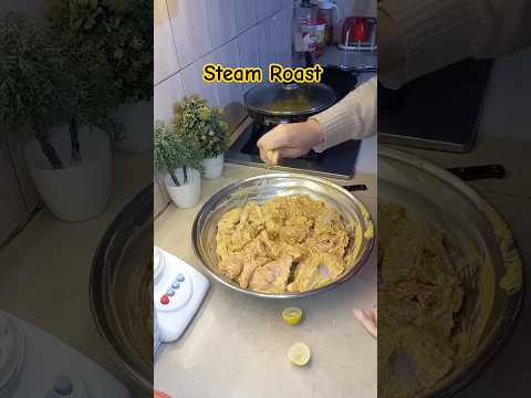 Chicken Steam Roast..Myra Banda😂😂 #reels #food #minivlog #recipe #shortvideo