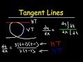 Understanding Tangent Lines in Parametric Curves