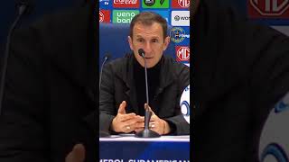 El Vasco Arruabarrena se refirió al nivel de Alan Velasco