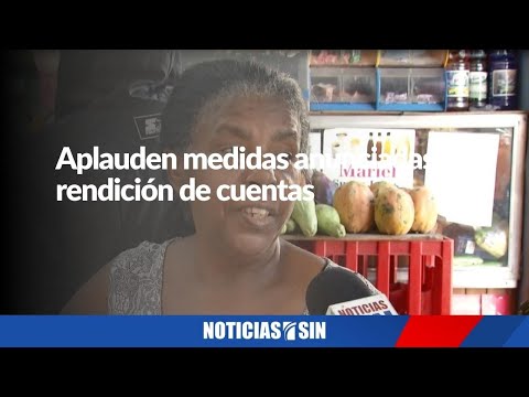 Aplauden medidas anunciadas en rendición de cuentas