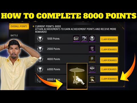 TOP 5 HIGHEST POINT ACHIEVEMENT COMPLETE || FREEFIRE ACHIEVEMENT COMPLETE TRICKS TAMIL