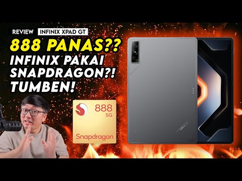 Tablet Gaming Infinix dengan SoC Premium Snapdragon!! Review Infinix XPAD GT