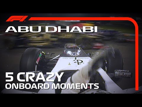 5 Crazy Onboards | Abu Dhabi Grand Prix