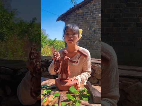 बेटी के लिए प्यार से बनाया Gift🎁🤯 ~ wood toy-woodworking art skill wood / hand crafts #shorts