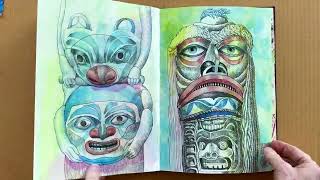 Sketchbook Tour 2025