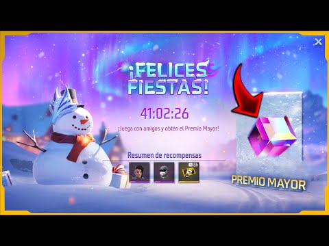 +10 REGALOS DEL NUEVO EVENTO DE FREE FIRE *FELICES FIESTAS* CUANDO LLEGA EL CUBO MAGICO Y NOVEDADES