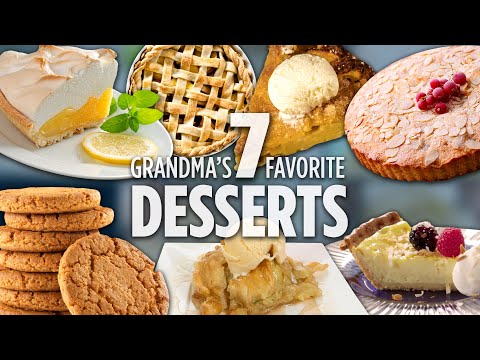 How to Make Grandma's 7 Favorite Desserts | Dessert Recipes | Allrecipes.com