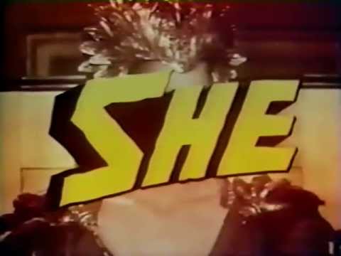 Ursula Andress in She 1965 TV trailer