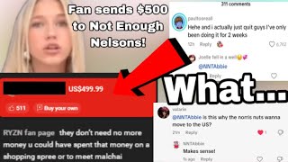 FAN SENDS 💲500 TO NENFAM?! | PAUL QUITS! | NORRIS NUTS ARE MOVING TO AMERICA 🇺🇸