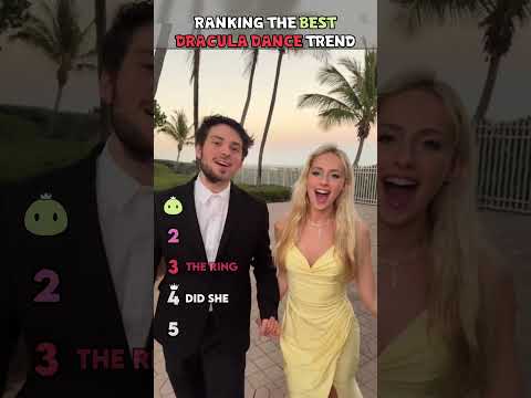 Ranking Best Dracula Dance Trend #couple #usa #trending