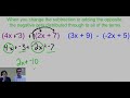 Exploring Adding and Subtracting Linear Expressions