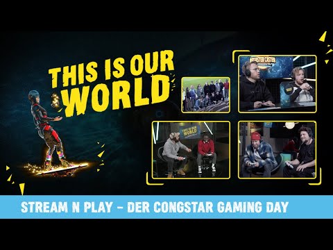 Stream'n'Play der congstar Gaming Day 2021