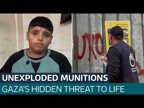 Unexploded ordnance: How the Gaza death toll is still rising despite the ceasefire | ITV News