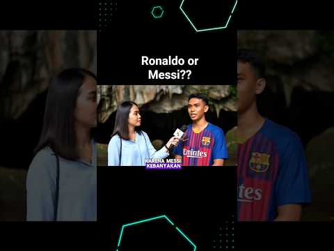 Ronaldo atau Messi? #youtubeshorts #shotrs #aiart #aiviral #aifootball #ronaldo #messi