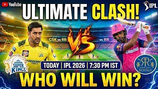 CSK vs RR Thriller! Last Over Drama 😱 | IPL 2026 Full Highlights | Must Watch! 💛🔥#csk #ipl #rr 