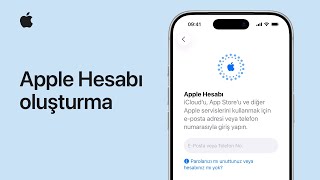 Apple Hesabı oluşturma | Apple Destek
