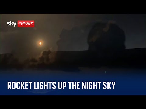 SpaceX: Falcon 9 launch lights up Florida's night sky