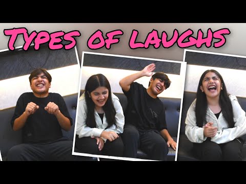 TYPES OF LAUGHTER 😂 #comedy