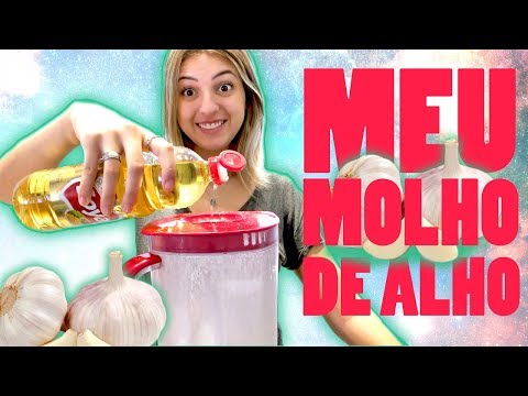 MELHOR MOLHO DE ALHO DO MUNDO