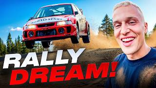 Old vs. New: SNEAKING into a REAL WRC RALLY EVENT with my OLDSCHOOL RALLY CAR! 
