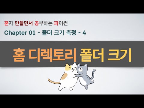 폴더 용량 분석기 만들기(4부) - 데이터 분석의 핵심! 파이썬으로 JSON 처리하고 결과 저장하기