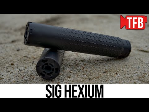 SIG HEXIUM Suppressors: New Low-Backpressure Cans for 5.56, 7.62x39 & 300 BLK