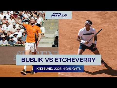 Alexander Bublik vs Tomas Martin Etcheverry Highlights | Kitzbuhel 2026 Semi-Finals