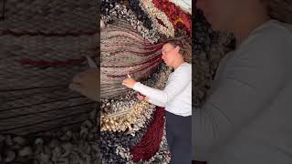 Final touches to your weaving project