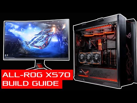 All-ROG X570 Gaming and Editing Hybrid PC Build Guide