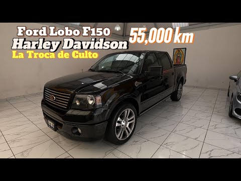 Ford Lobo Harley Davidson 2007 55,000 km como nueva