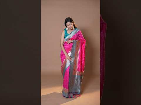 Rani Pink Art Silk Paithani Woven Saree💕INR ₹2,520 || US $42 - Code: PSAFC1177