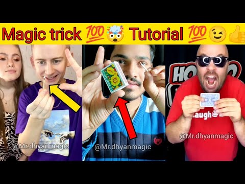 Magic trick 💯🤯 Tutorial 💯😉👍 || #magic @Mr.dhyanmagic