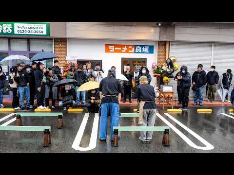 開店前に行列５０人越え。爆食いアニキ達が殺到する夫婦で営むガツ盛りラーメン屋に密着！丨THE BEST Ramen in Japan