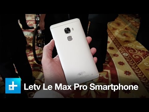 (ENGLISH) Letv Le Max Pro Smartphone - Hands on at CES 2016