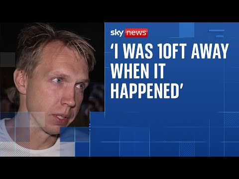 Charlie Kirk shooting: 'I knew instantly he wasn't going to survive,' says witness