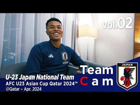 Team Cam vol.02｜初戦のU-23中国代表に向けてトレーニング｜AFC U23 Asian Cup Qatar 2024™｜U-23日本代表