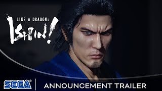Yakuza: Ishin! remake Like a Dragon: Ishin! announced for PS5, Xbox Series, PS4, Xbox One, and PC