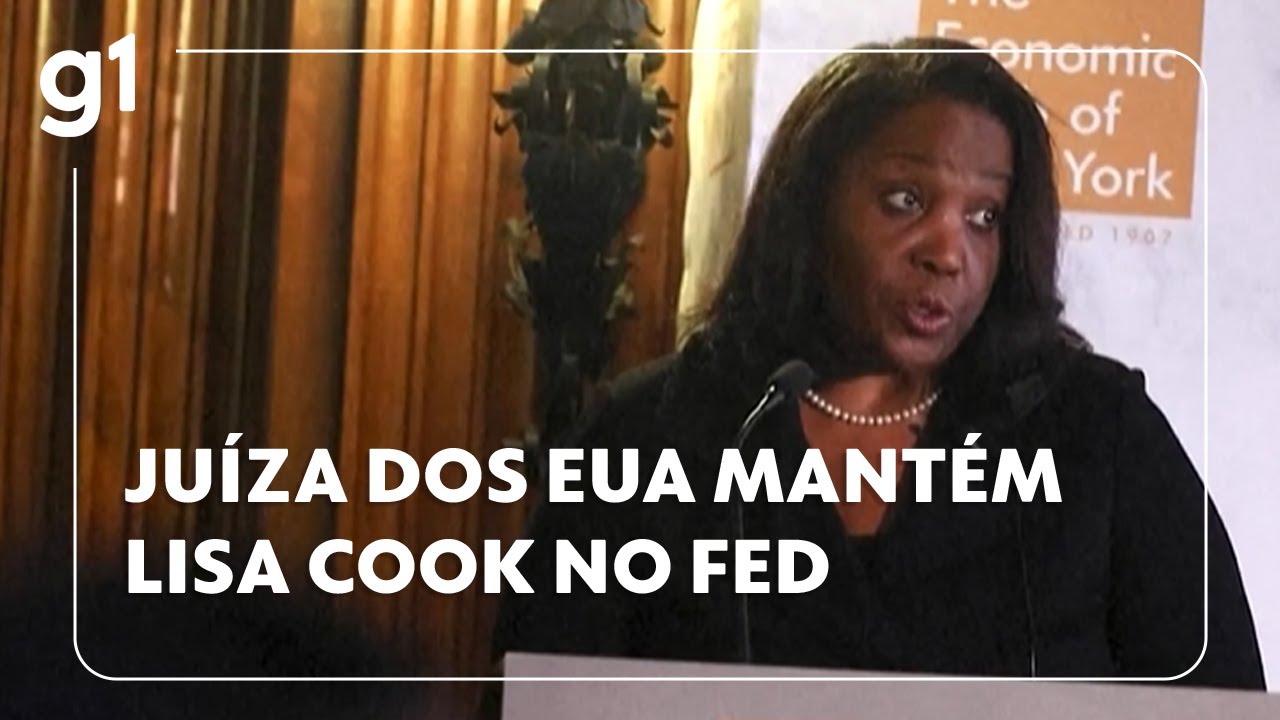 Juíza dos EUA mantém Lisa Cook no FED
