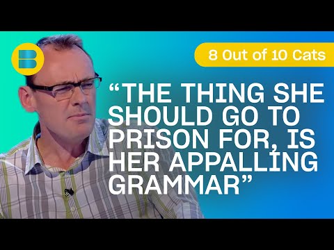 Sean Lock Hates Bad Grammar | 8 Out of 10 Cats | Banijay Comedy