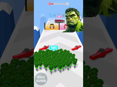 Crowd Hero run level 90 #viralgames #ytshorts