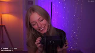 ASMR Relaxing ASMR Triggers (Whisper) *Previous Livestream*