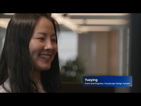 Meet Yueying, Front-end Engineer, Cloudscape Design System | Amazon Web Services