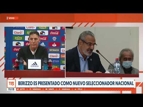 Eduardo Berizzo es presentado como nuevo seleccionador nacional